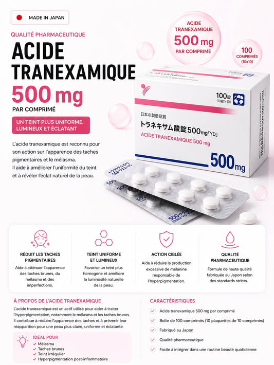JAPAN WHITENING PILLS (acide tranexamique)